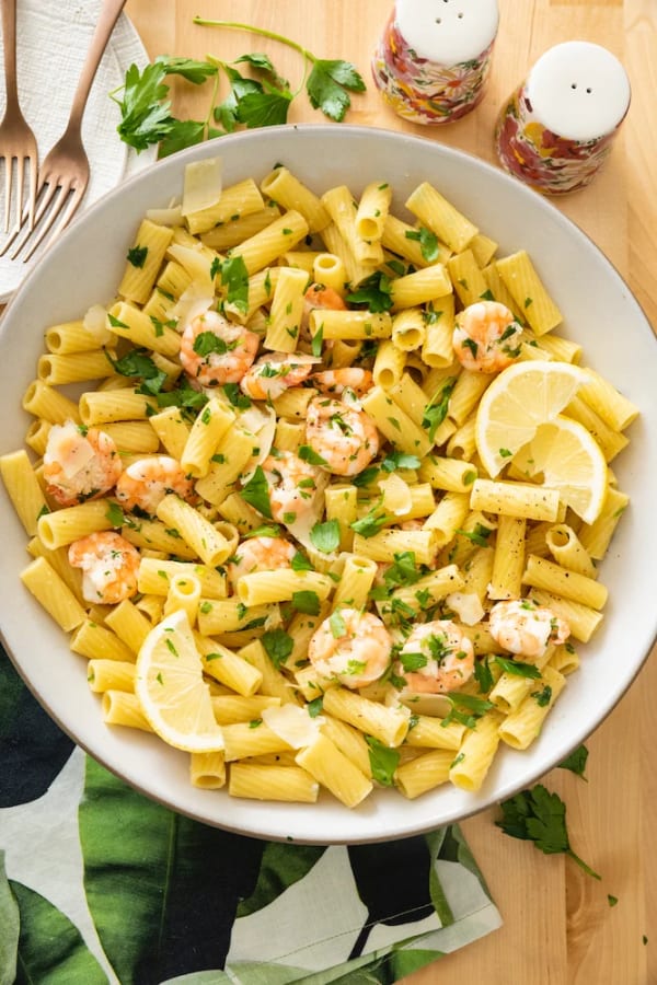 Lemon Shrimp Pasta cover