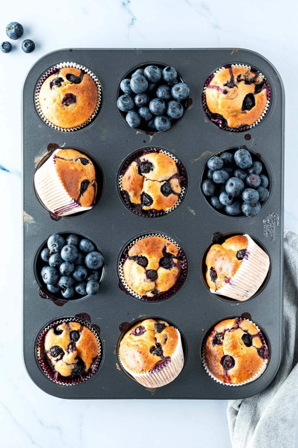 Healthy Blueberry Muffins cover