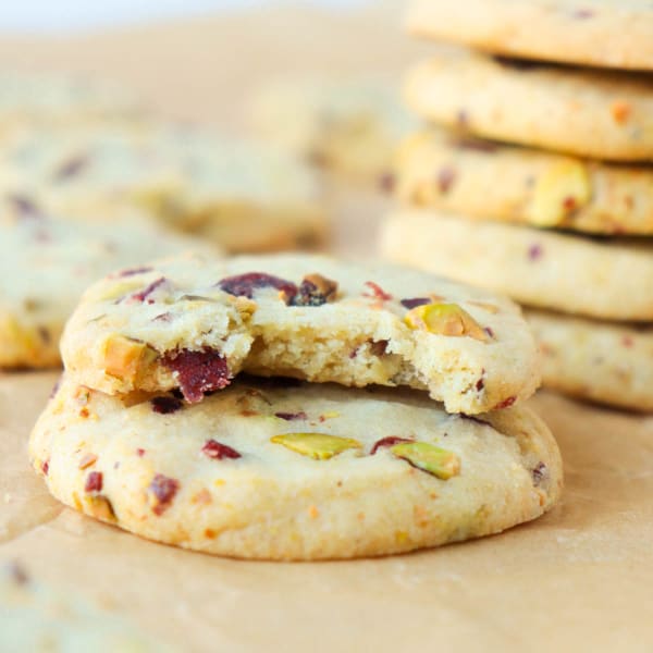 Cranberry Pistacchio Slice and Bake Cookies cover