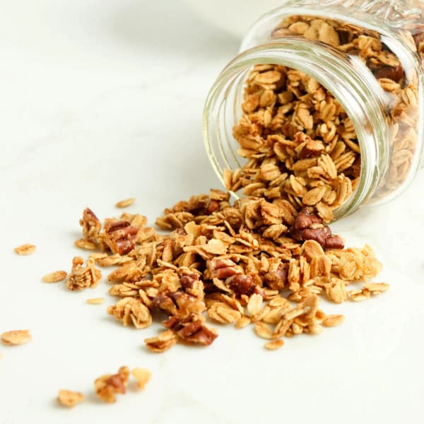 Pecan Maple Vanilla Granola cover