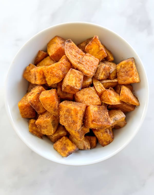 Crispy Roasted Sweet Potatoes cover