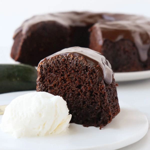 Chocolate Zucchini Bundt Cake cover