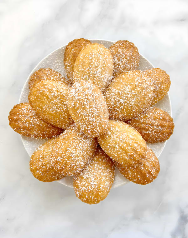Vegan Madeleines cover