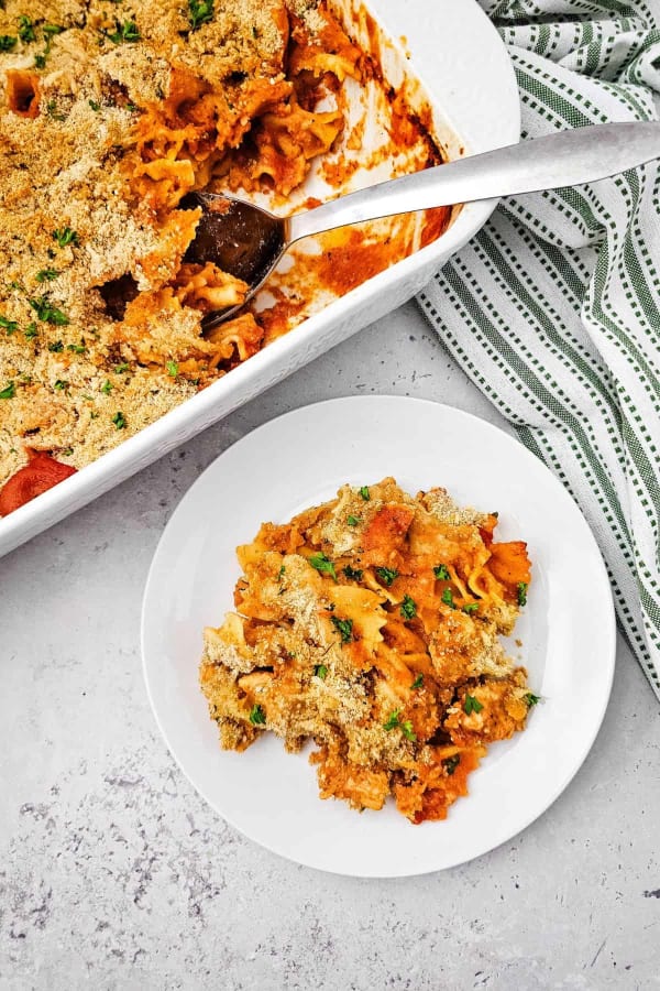 Chicken Parmesan Casserole cover