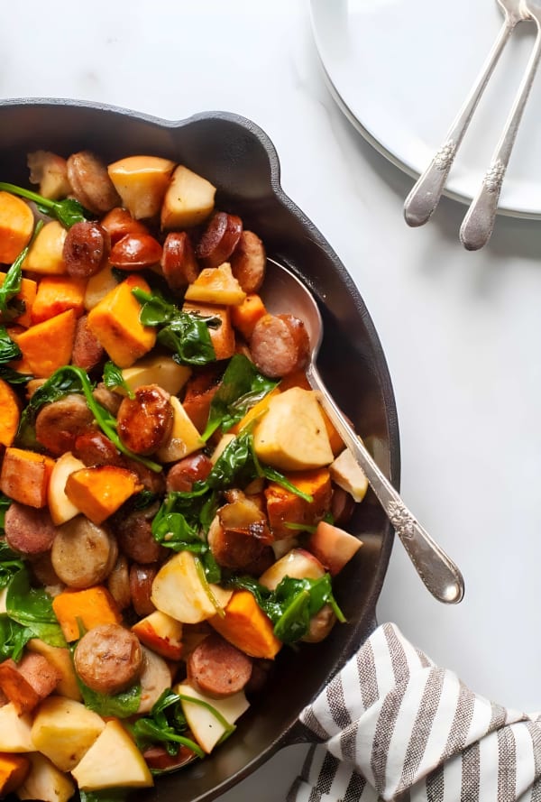 Whole30 Sweet Sausage Hash cover
