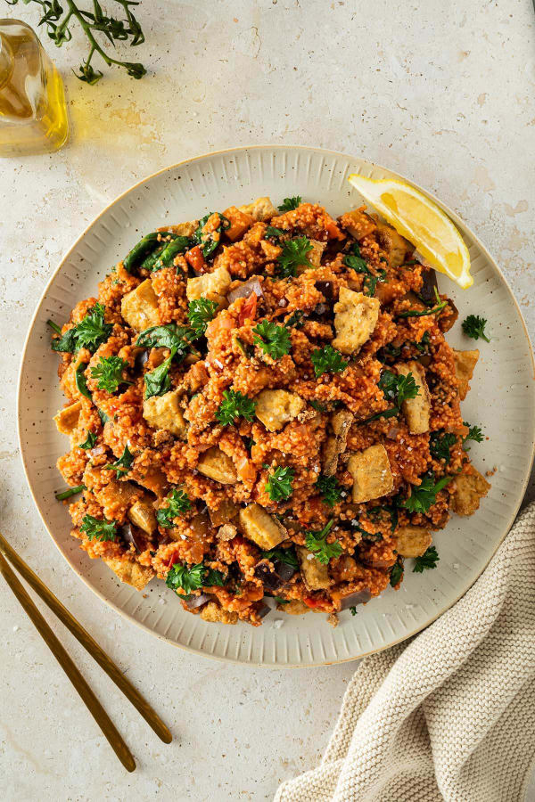 Mediterranean Couscous Vegetable Stir Fry  cover