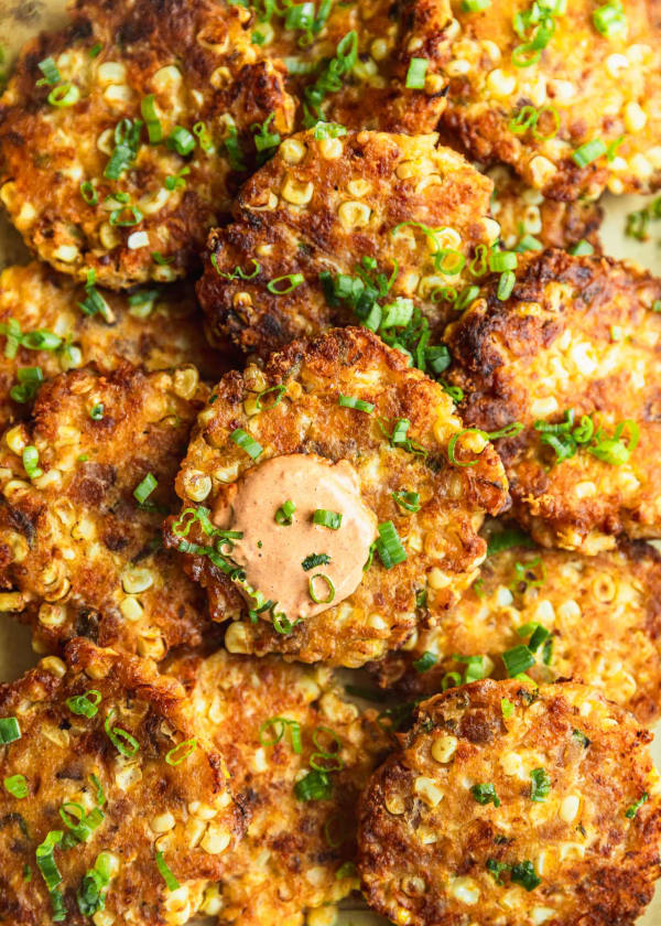 Bacon and Corn Fritters with Chipotle Aioli cover