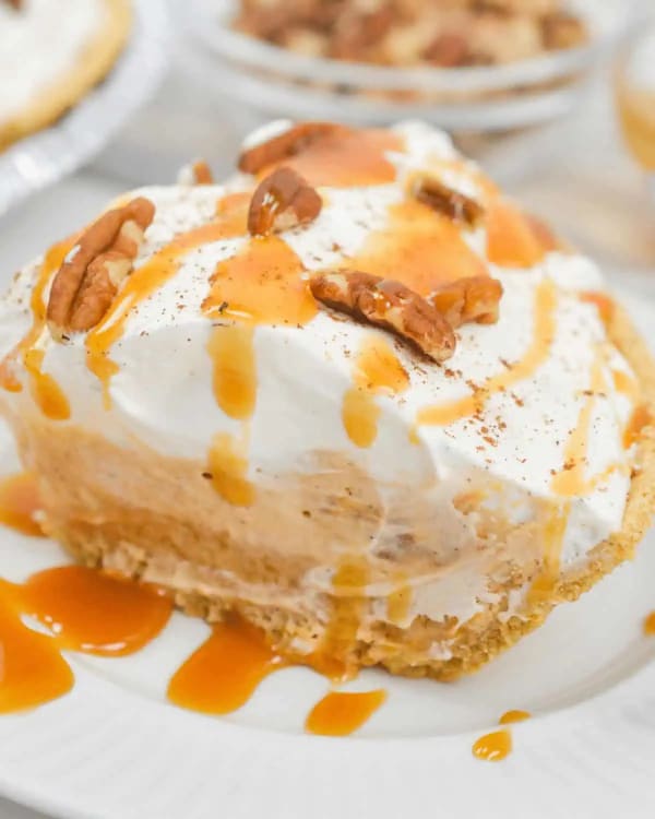 No Bake Butterscotch Cinnamon Pie cover