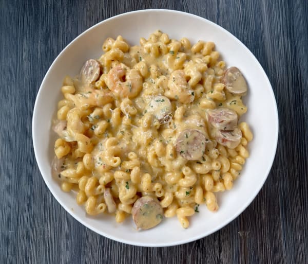 Cajun Shrimp & Sausage Pasta cover