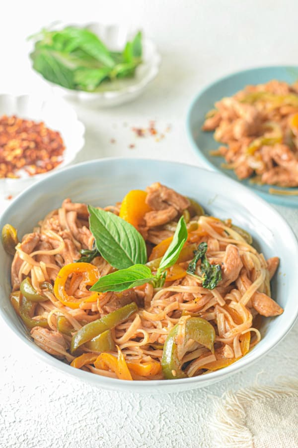 Chicken Drunken Noodles cover