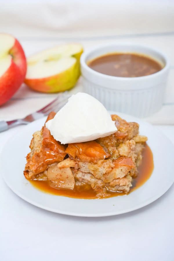 Apple Bread Pudding with Bourbon Sauce cover