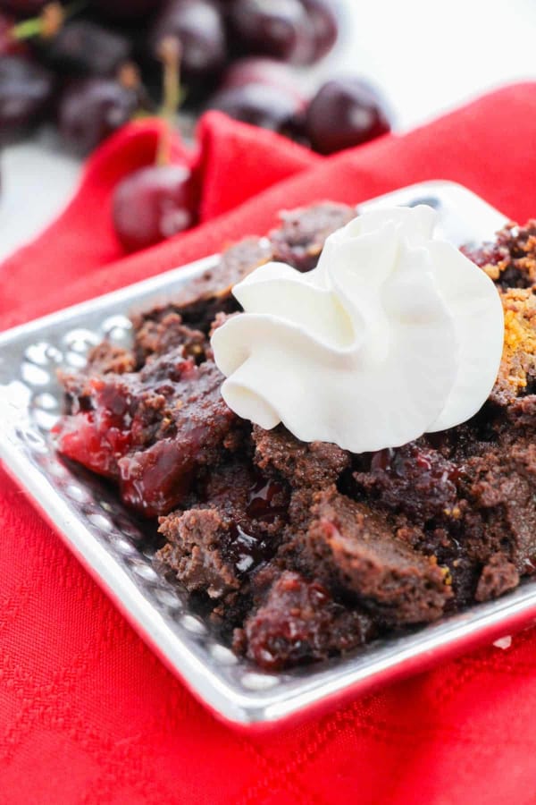 Cake Mix Chocolate Cherry Cake cover