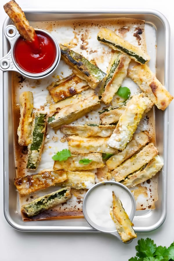 Vegan Zucchini Fries (Paleo) cover