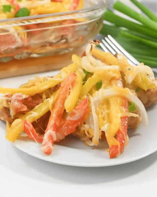 Chicken Fajita Casserole cover