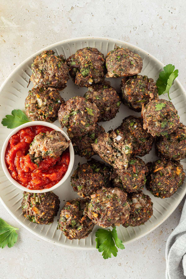 Baked Meatballs cover