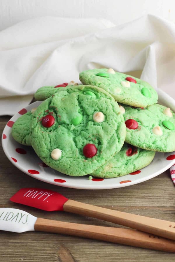 Christmas Cake Mix Cookies cover