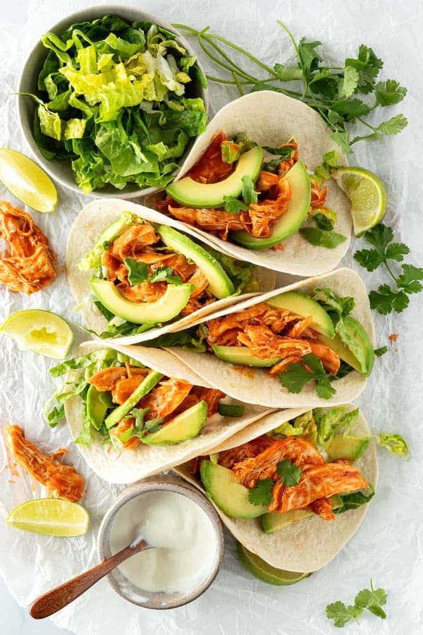 Mexican Pulled Chicken Tacos cover