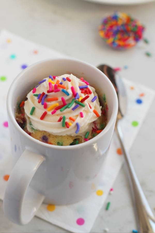 Funfetti Mug Cake cover