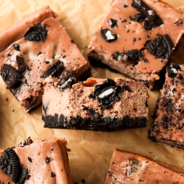 Oreo Nutella Cheesecake Bars cover