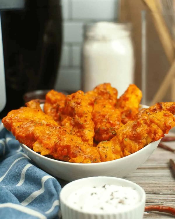 Air Fryer Buffalo Chicken Tenders cover