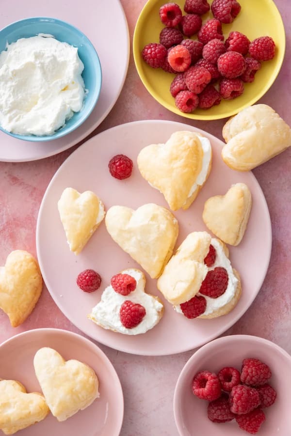 Puff Pastry Berry Hearts cover