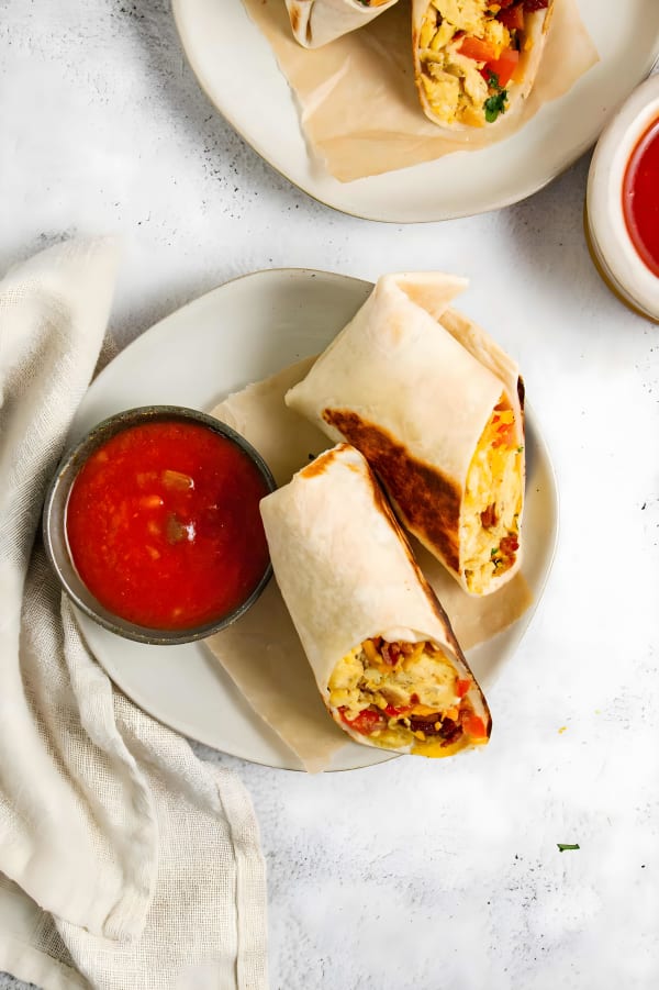 Healthy Breakfast Burritos cover