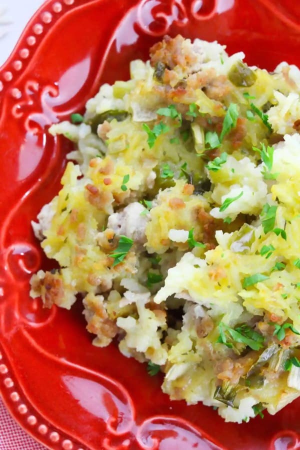 Sausage with Rice Casserole (St. Paul’s Rice) cover