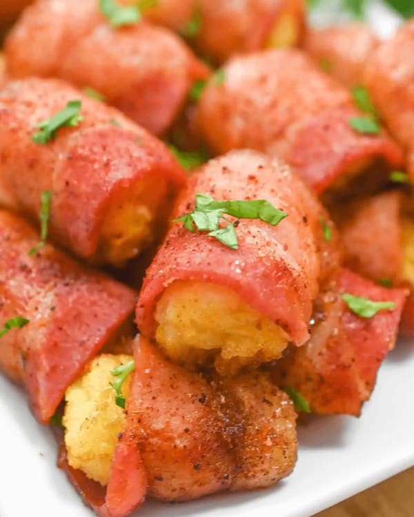 Bacon Wrapped Tater Tots cover