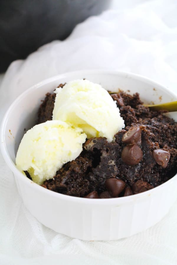 Chocolate Lava Cake in a Crock Pot cover