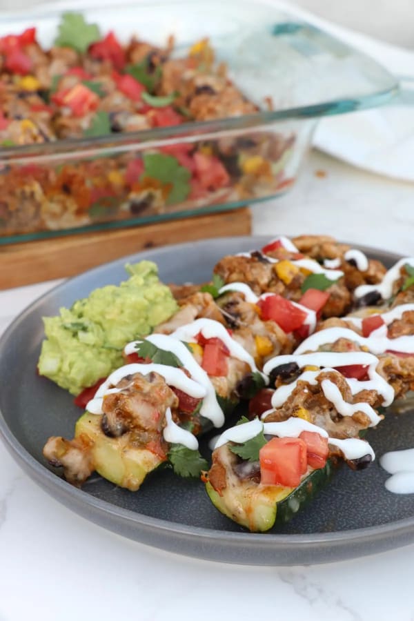 Turkey Taco Zucchini Boats (a.k.a. Shipwrecks) cover