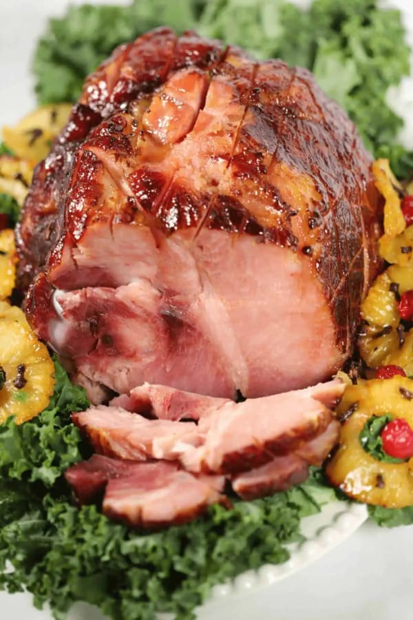 Pineapple Honey Glazed Ham cover