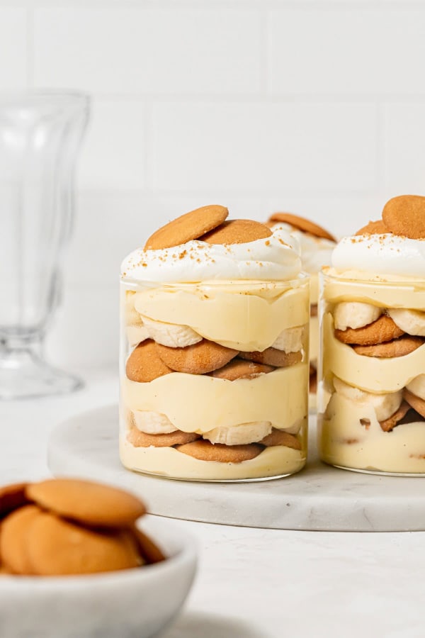 Easy Banana Pudding Jars cover