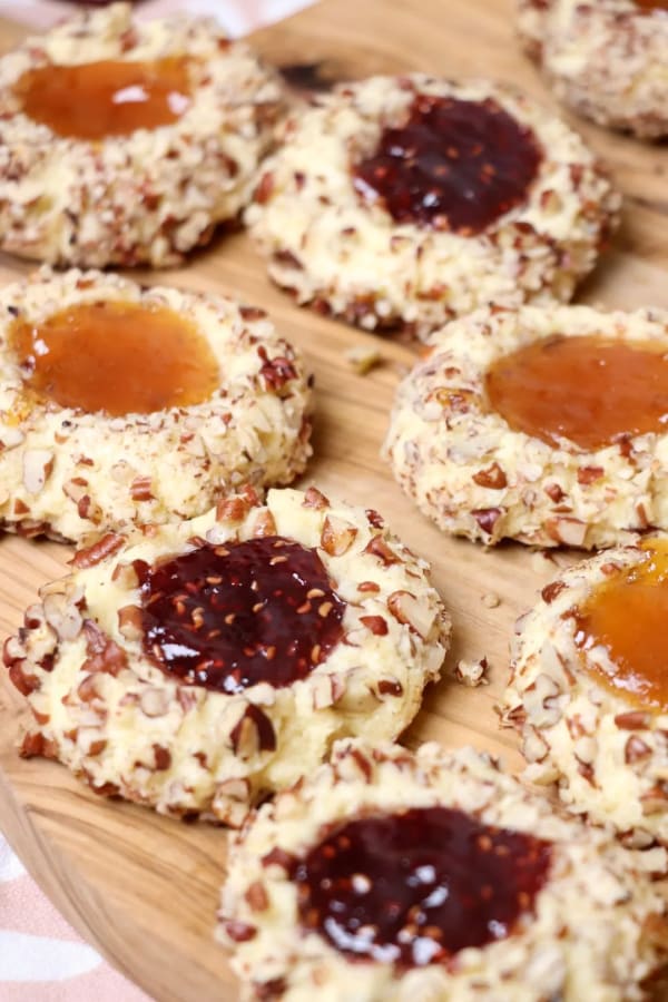 Classic Thumbprint Cookies with Jam and Pecans cover