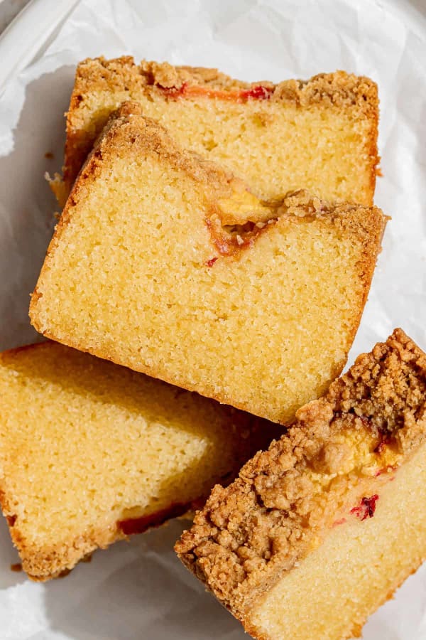 Peach Cobbler Pound Cake cover