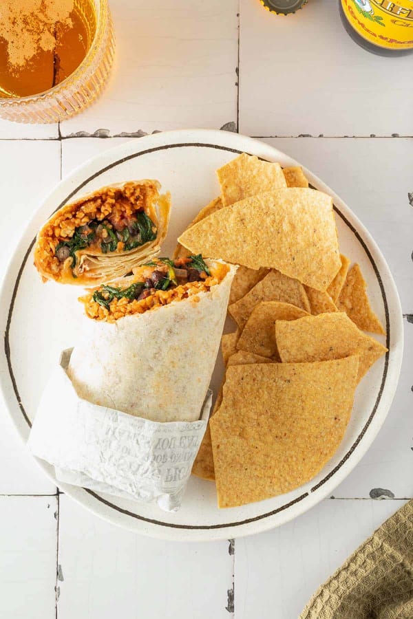 Vegetarian Burrito cover