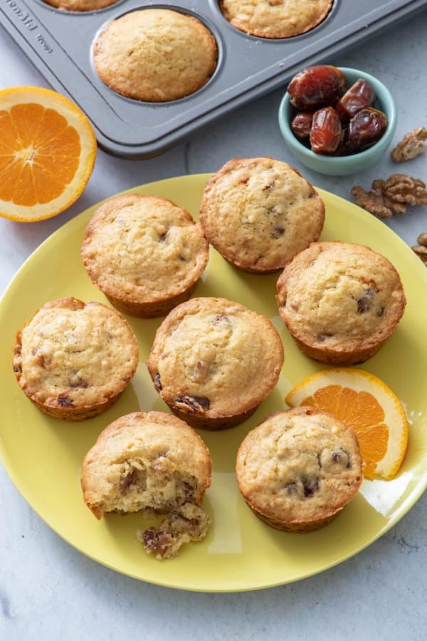 Orange Date Muffins cover