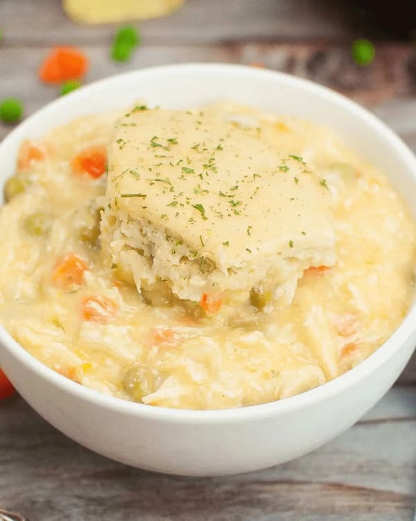Easy Crock Pot Chicken and Dumplings cover