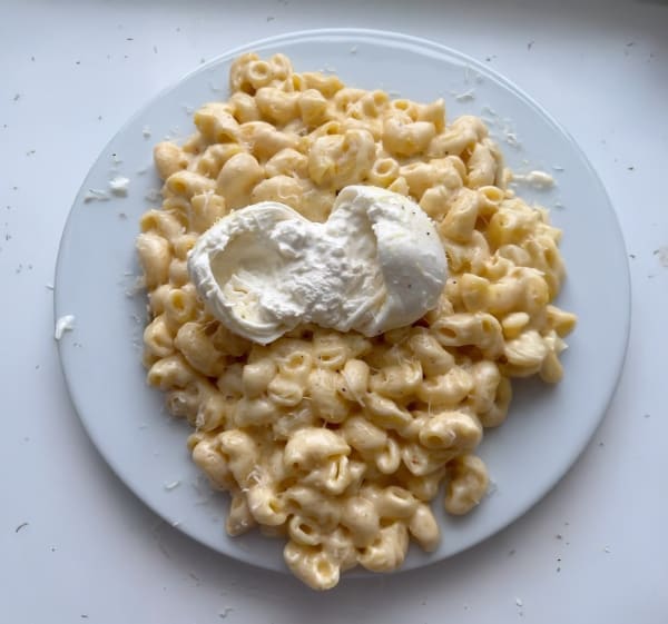 Pepper Jack Mac & Cheese with Burrata cover