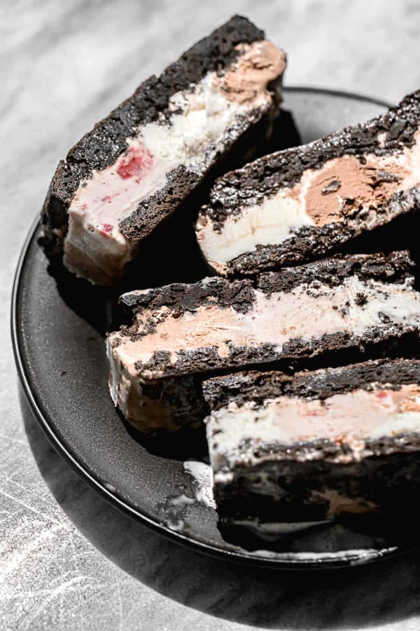 Gluten Free Brownie Ice Cream Sandwiches cover