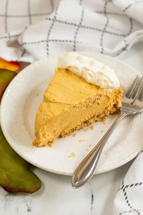 Cream Cheese Pumpkin Pie with Gingersnap Crust cover