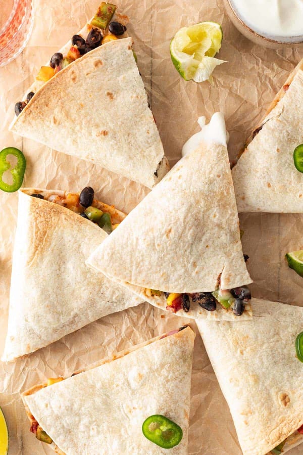 Easy Vegetarian Quesadilla cover