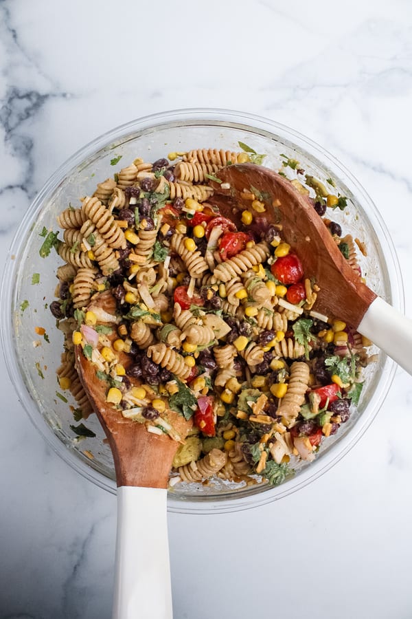 Vegan Taco Pasta Salad cover
