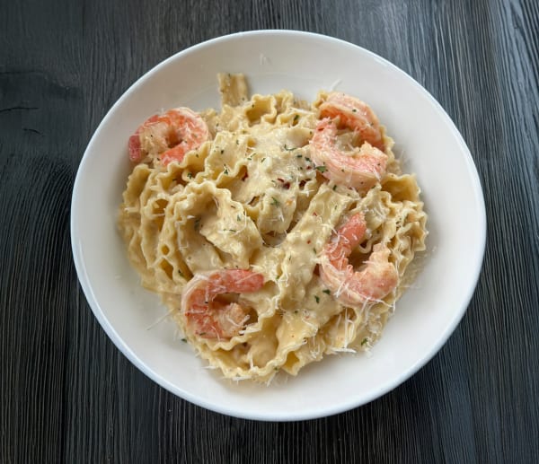 Lemon Cream Shrimp Pasta cover