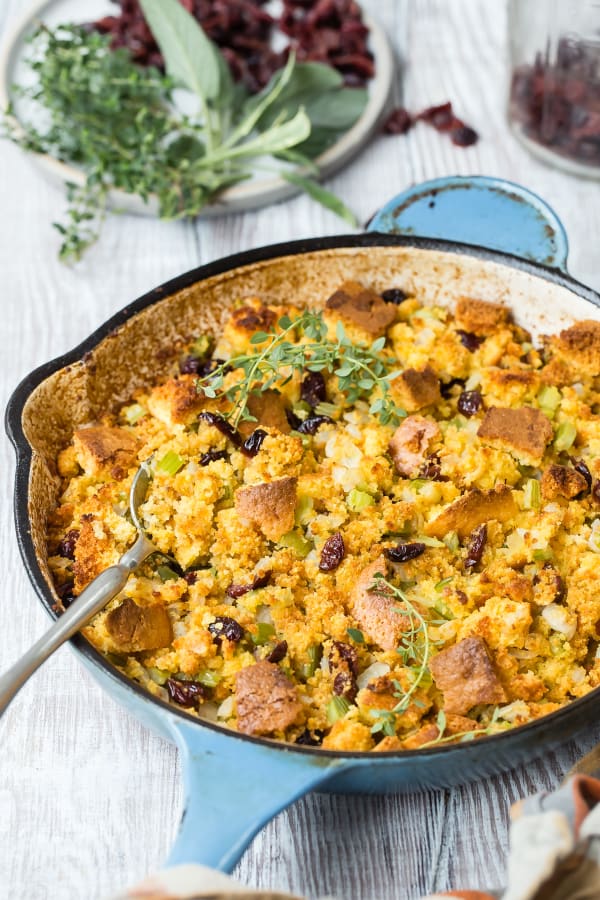 Cornbread Cranberry Stuffing cover