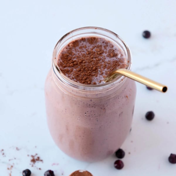 Cocoa Blueberry Smoothie cover