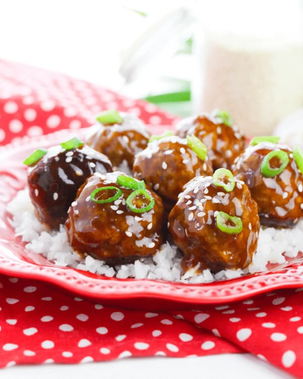 Honey Garlic Meatballs cover