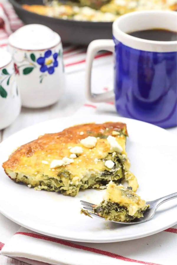Spinach Frittata with Feta cover