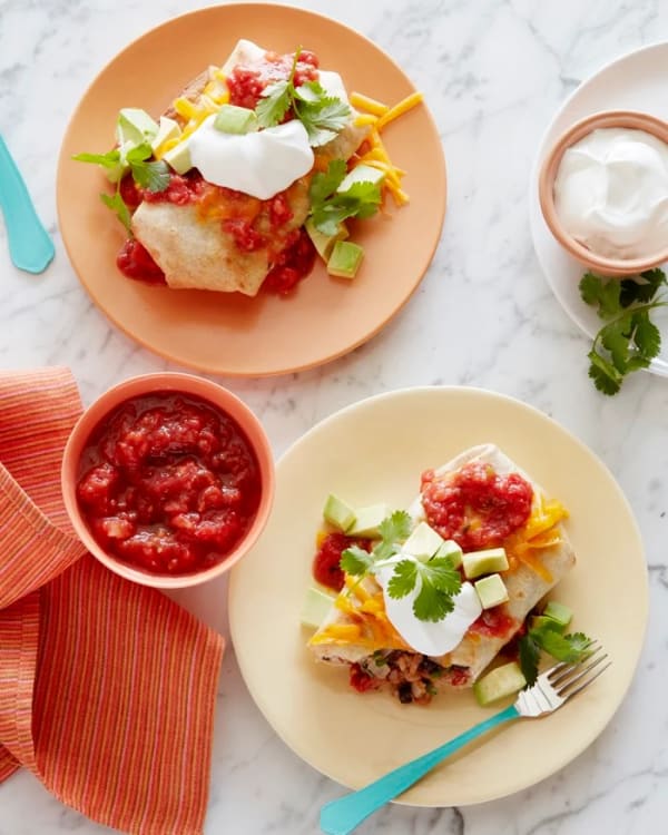 Vegetarian Chimichangas cover