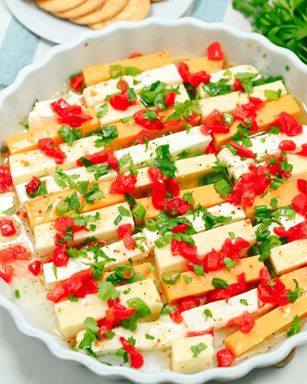 Marinated Cheese cover