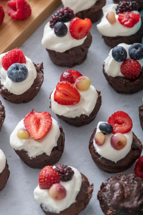 Whole Wheat Double Chocolate Brownie Bites cover